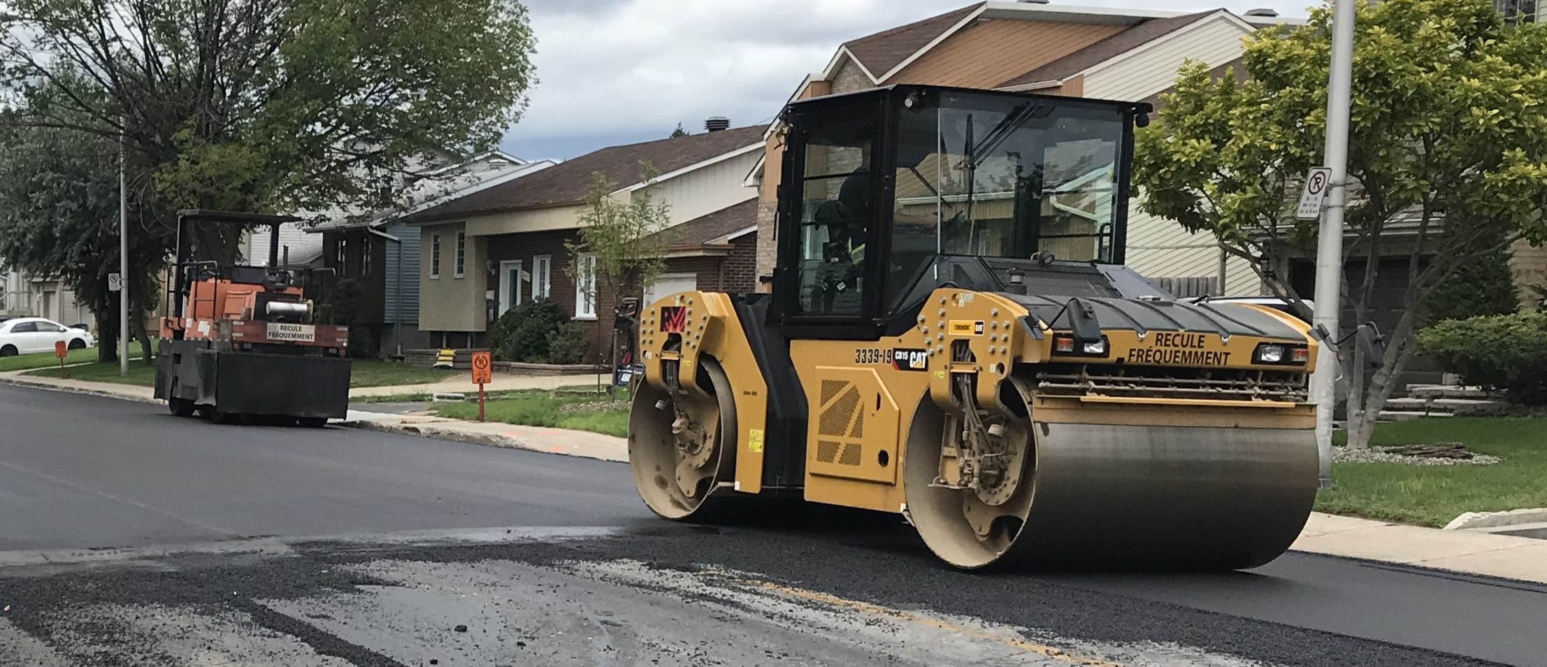 Photo-Rouleau asphalte